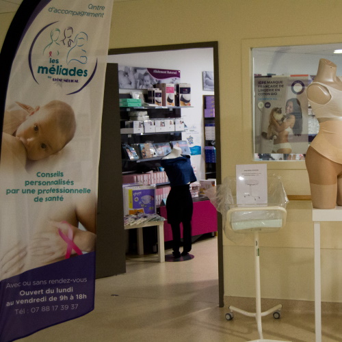 Maternité - Allaitement - Chirurgie Esthétique - Contention - Prothèse Mammaire - Soutien gorge - Boutique-Natécia - Rhône Médical